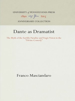 cover image of Dante as Dramatist